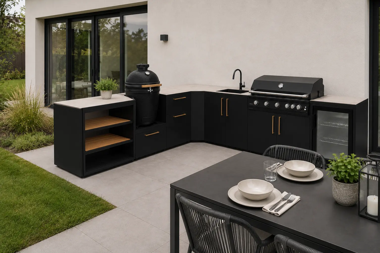 Brabura Outdoor-Küche und Zubehör