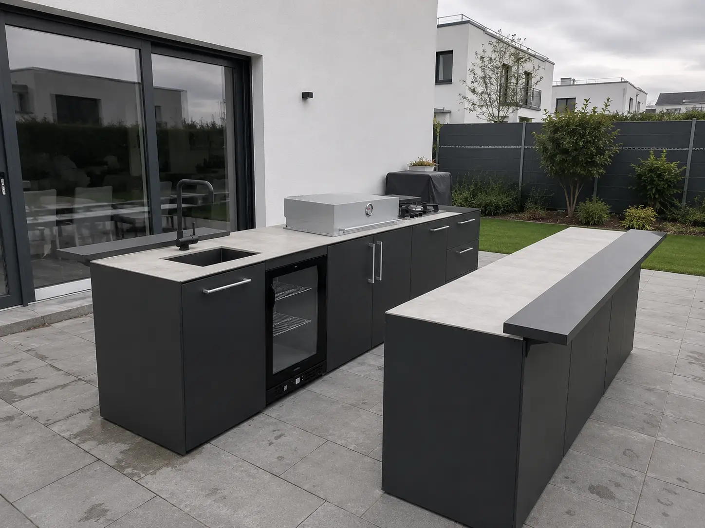 Brabura Outdoor-Küche als Die Insel